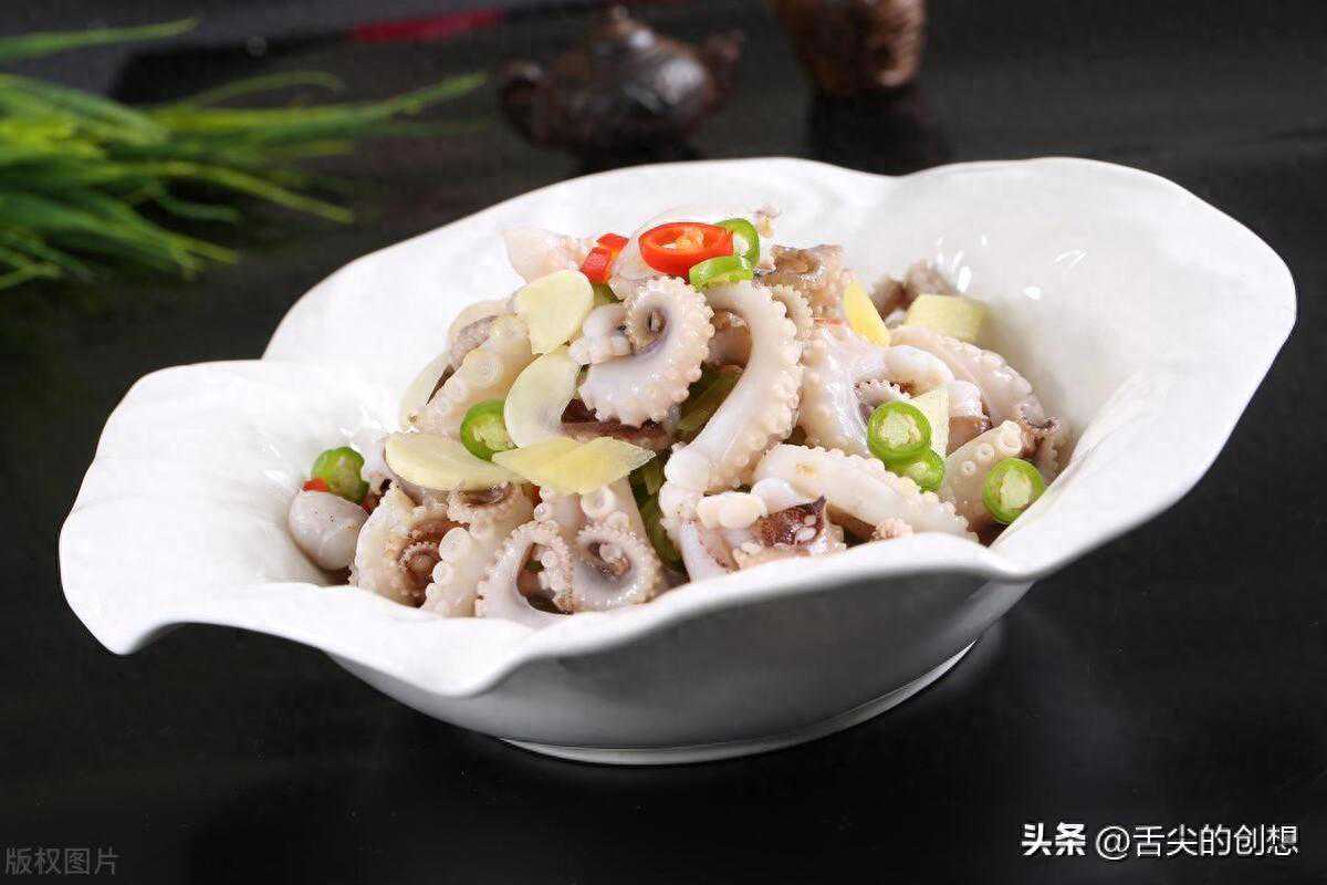 八爪鱼怎么做好吃？为什么你做的嚼不烂不脆，一个技巧轻松解决