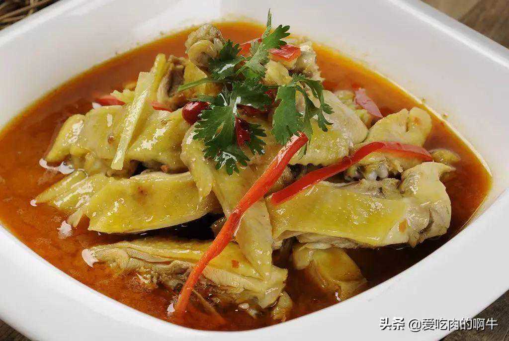 东安鸡的做法，湘菜之首的美食，酸辣爽口肥而不腻