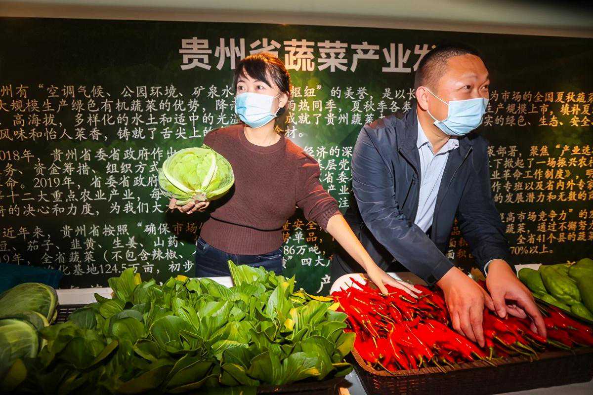 一大波蔬菜正在从黔贵高原走来！贵州蔬菜上海运营中心在沪挂牌成立